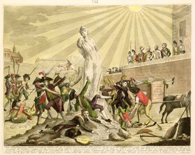 The Statue of Democracy by Italian School